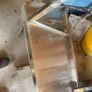 Stainless steel shelves and basin Image 2