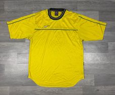 Vintage 90s Nike Template Brazil Style Jersey Shirt Mens Medium