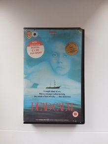Dead Calm Film Ex Rental Version With Unusual Blue Flap Film Protector.