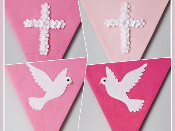 Beautiful Personalised Communion Bunting