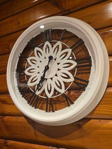 large White Clock