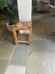 oak stool