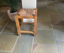 oak stool