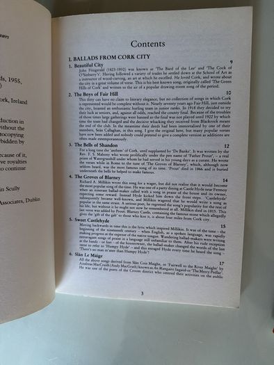 music books ballads of Ireland songs pubs x 2 books