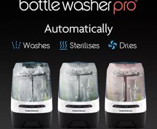 Baby Brezza Bottle Washer Pro with steriliser and dryer