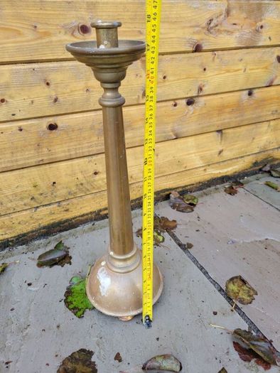furniture. Solid  Brass candle holder