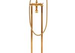 Freestanding Bathtub Faucet Stainless Steel 99.5 cm Gold