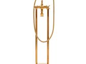 Freestanding Bathtub Faucet Stainless Steel 99.5 cm Gold