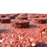 Fall Protection Tiles 18 pcs Rubber 50x50x3 cm Red Image 4