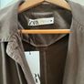 Zara Brown Trench Coat Image 4