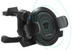 Wireless Charger Car Phone Holder, Vent Phone Mount with 7.5W/10W Qi Fast Wireless Charging for iPhone XS XR XS MAX, Galaxy S9 and Qi-Enabled Device