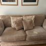 3 seater sofa- mushroom/taupe fabric Image 2