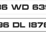 Show Number Plates