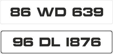 Show Number Plates