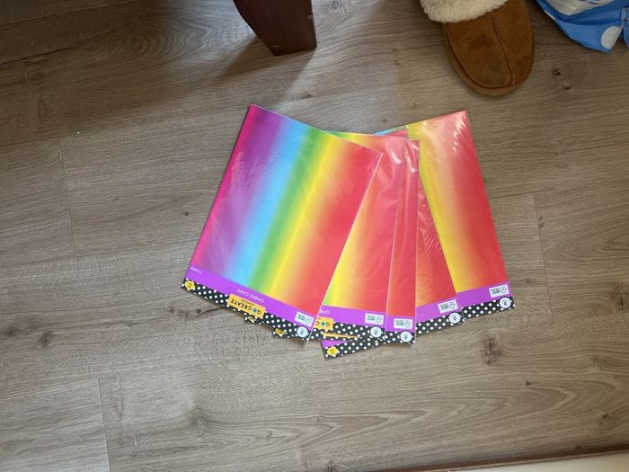 Ombre card pack of 8