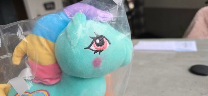 Rainbow Beats - Lovable Plush New HQG1C MLP G1 My Little Pony