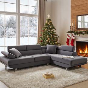 Premium 262 cm Corner Chaise, Xmas Special