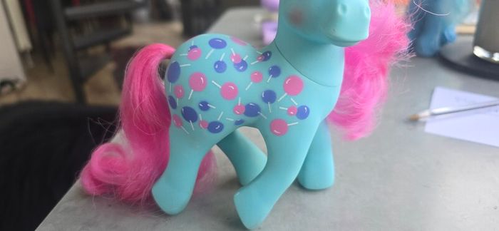 Sweettooth (2) Sweet Tooth Lollipop TAF Twice as Fancy MLP G1 My Little Pony