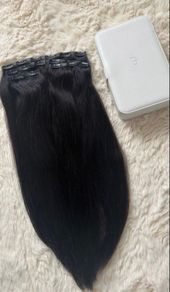 hair extensions clip in