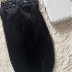 hair extensions clip in