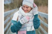 Brakeburn fairisle knit scarf BNWT