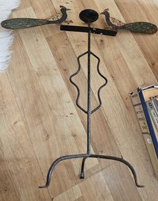 Peacock Candle Holder