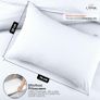 Pillow Cases Pack of 2 & 4,Ultra Soft Breathable Housewife & Oxford Cover, OEKO-TEX Certified,Nanoplush Double Brushed Quick Dry Pillowcases, Envelope Closure Wrinkle Fade Resistant,50x75 CM Image 4