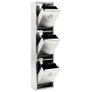 Recycle Dustbin Silver Stainless Steel 24 L Image 3