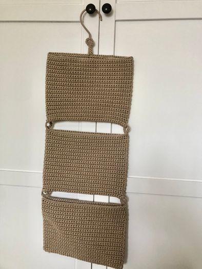 Hanging storage  W29xH78cm beige