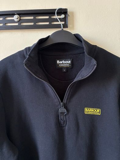 Barbour International quarter zip sweatshirt