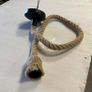 New Vintage E27 Jute rope lamp holder ceiling light 1 metre and 2 metre Image 7