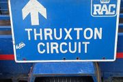 1970s RAC racetrack sign