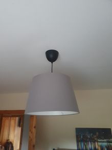 Grey Lamp Shade