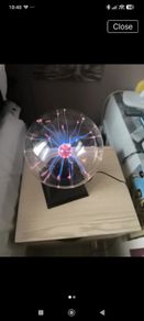 Plasma ball lamp