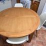 Extenable kitchen Table and four chairs Image 2
