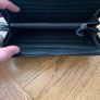 Leather wallet sunflower design Image 4