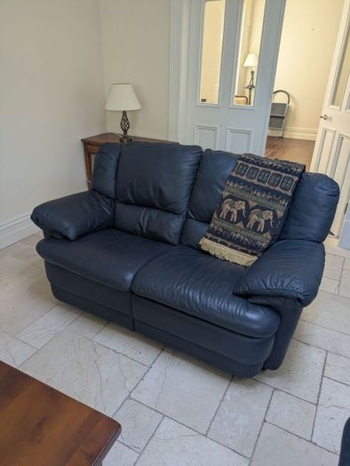 leather sofa