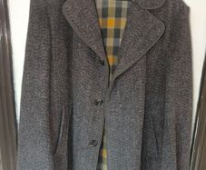 Vintage wellington tweed  coat 42reg