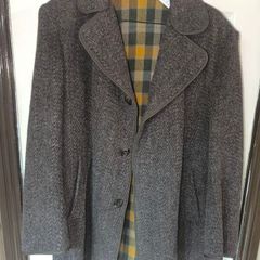 Vintage wellington tweed  coat 42reg
