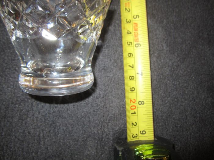Galway crystal vase