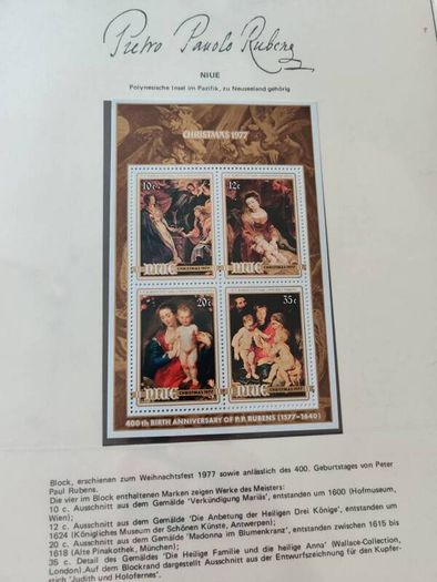 Paul Rubens 55 Pages Stamps Album World Collection