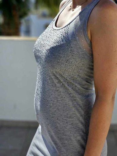 Gray dress xs-s