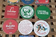 Spanish beer mats