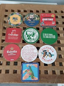 Spanish beer mats