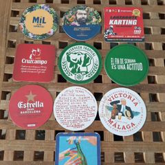 Spanish beer mats