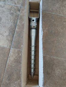 3 fence post spike holders supports