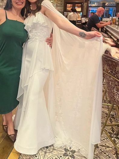 Handmade wedding dress/ Size EU36/S