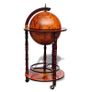 Globe Bar Wine Stand Eucalyptus Wood Image 8