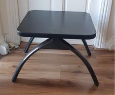 Black low coffee table / side table