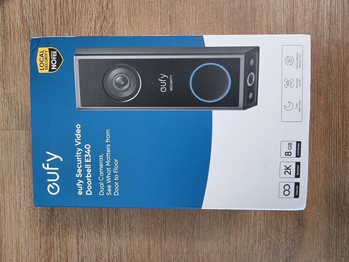 Eufy E340 Dual camera doorbell